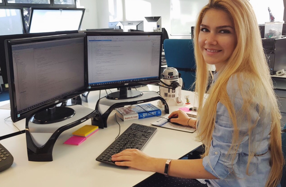 As a Software Engineer - Francesca Popa