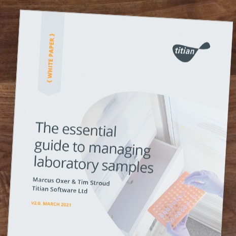 The essential guide to managing laboratory samples Cover-1